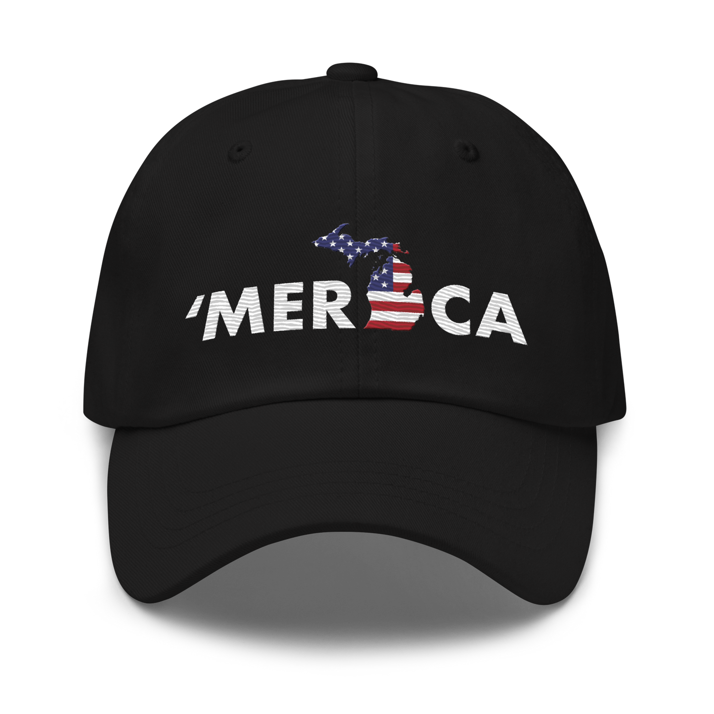 Michigan 'Merica' Dad Hat (Patriotic Edition)