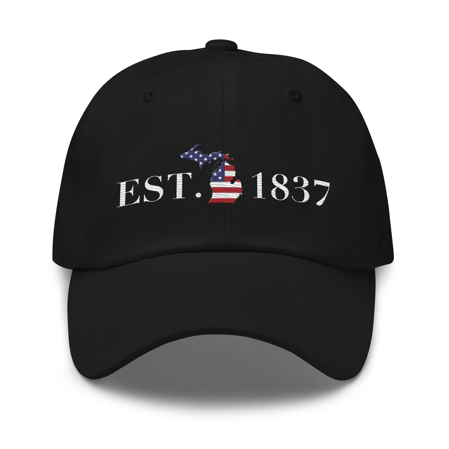 Michigan 'EST. 1837' Dad Hat (Patriotic Edition)