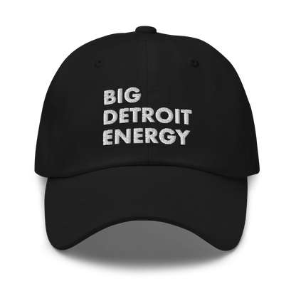 'Big Detroit Energy' Dad Hat (White Emb.)