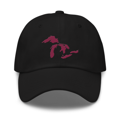 Great Lakes Dad Hat (Ruby Red)