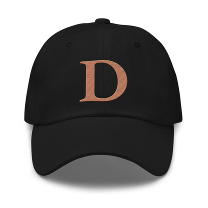 Detroit 'Old French D' Dad Hat (Copper)