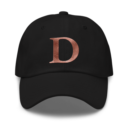 Detroit 'Old French D' Dad Hat (Copper Edition)