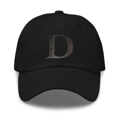 Detroit 'Old French D' Dad Hat (Ebony Edition)