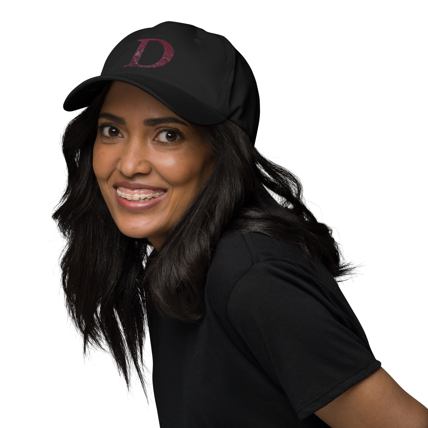 Detroit 'Old French D' Dad Hat (Ruby Edition)