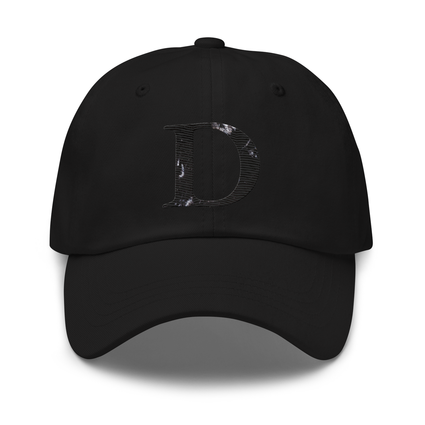 Detroit 'Old French D' Dad Hat (Obsidian Edition)