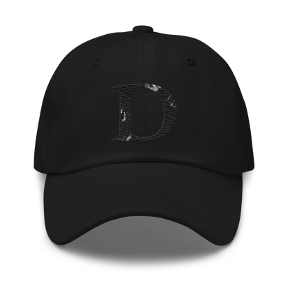 Detroit 'Old French D' Dad Hat (Obsidian Edition)