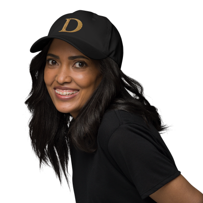 Detroit 'Old French D' Dad Hat (Gold Bullion Edition)