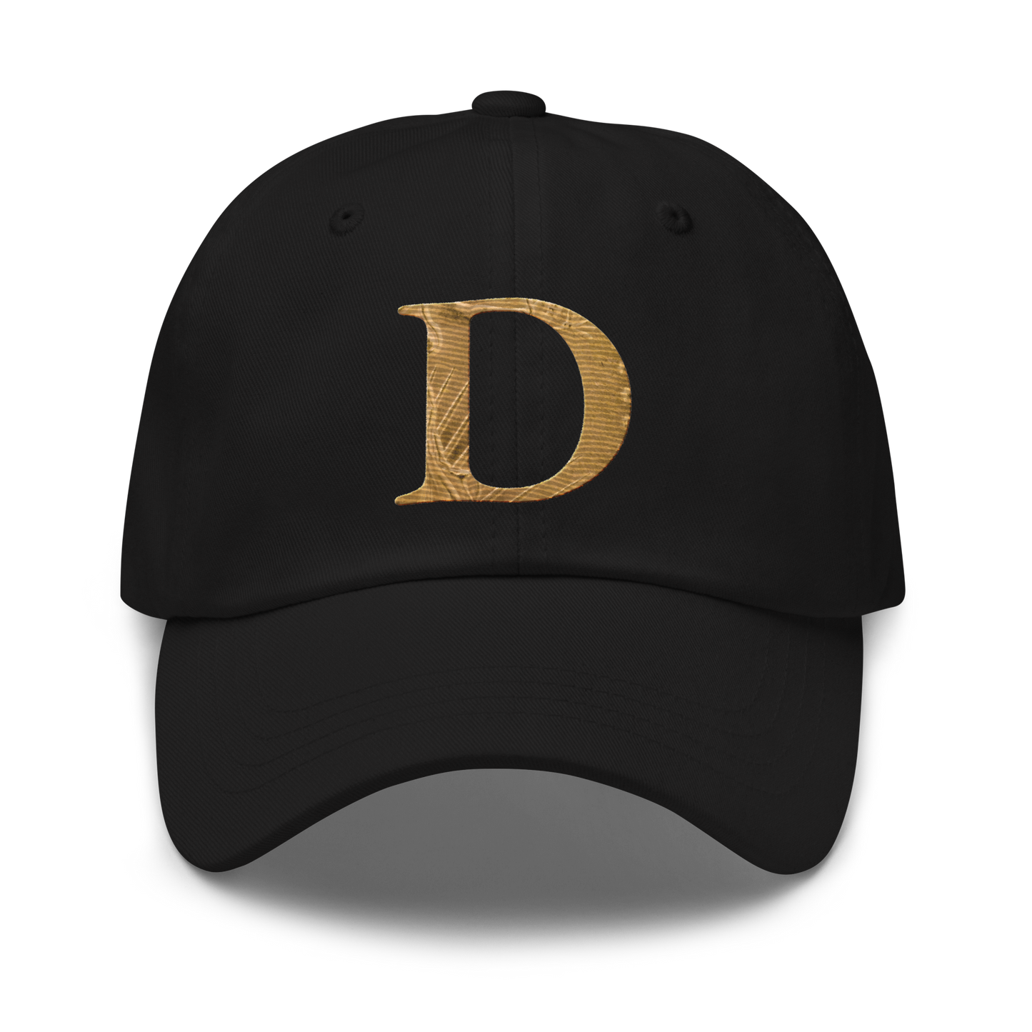 Detroit 'Old French D' Dad Hat (Gold Bullion Edition)