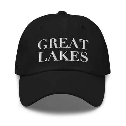 'Great Lakes' Dad Hat (Didone Font)