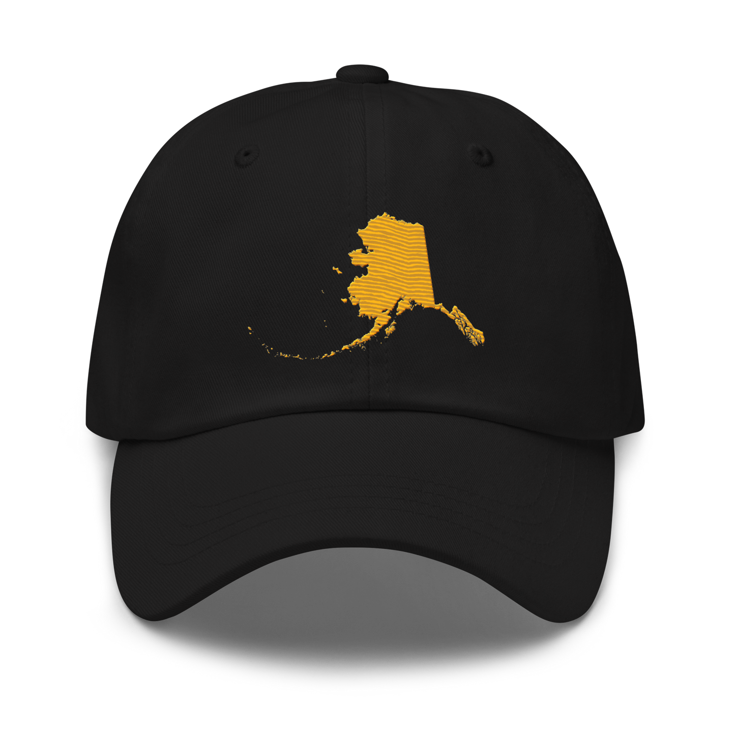 Alaska Dad Hat (Midnight Gold)