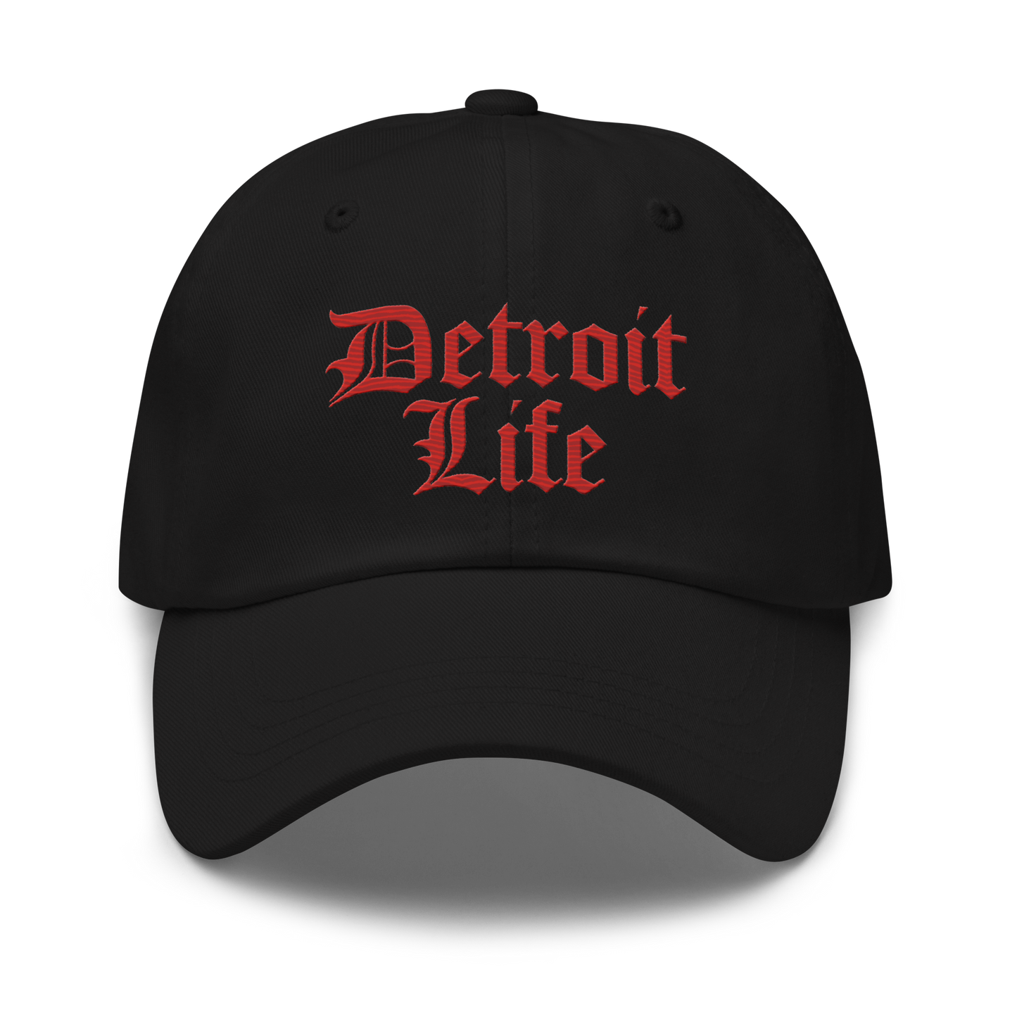 'Detroit Life' Dad Hat | Aliform Red