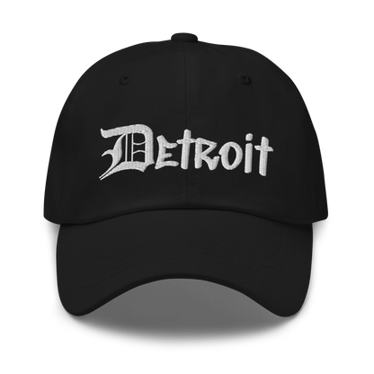 'Detroit' Dad Hat (OED Tag Font)