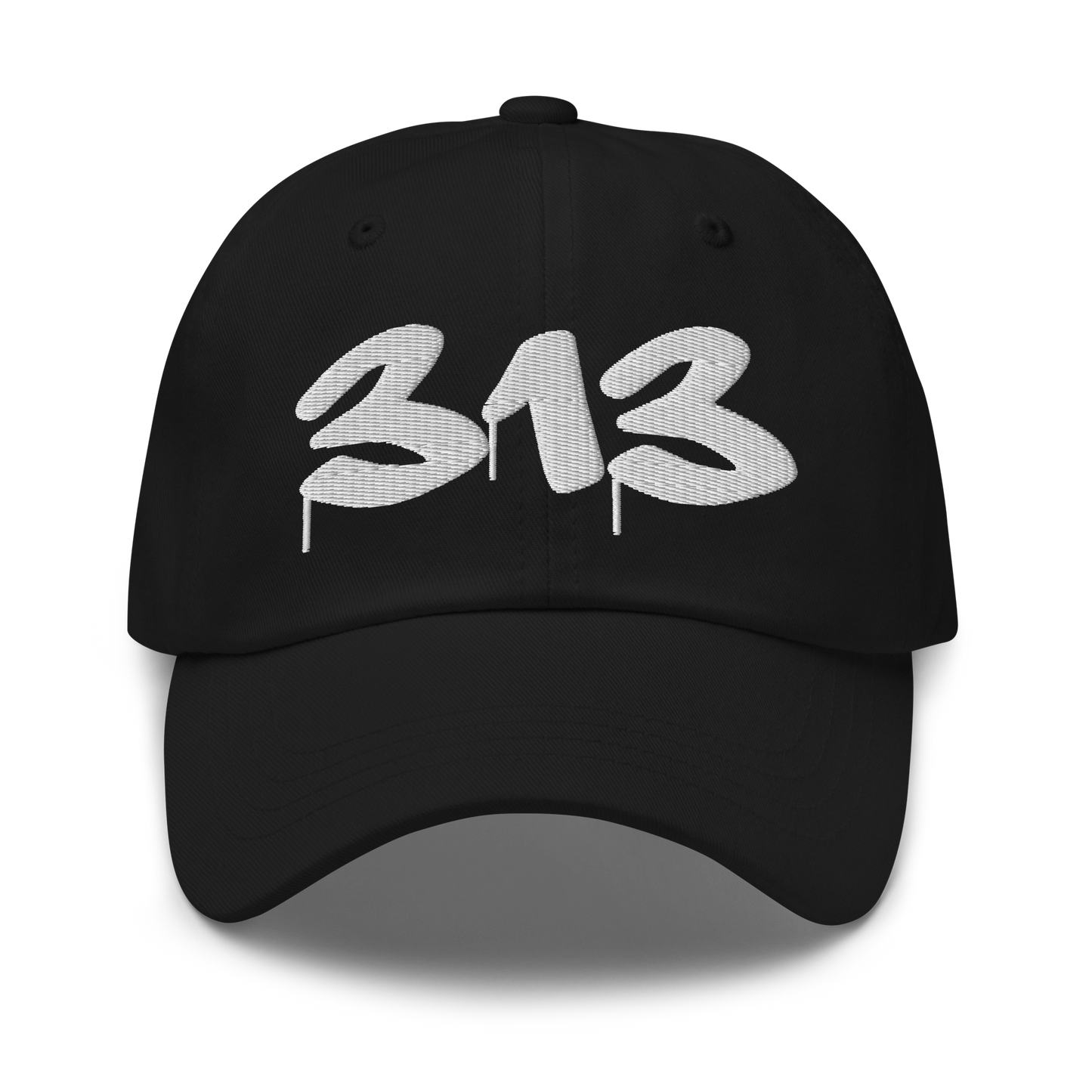 Detroit '313' Dad Hat (Tag Font)