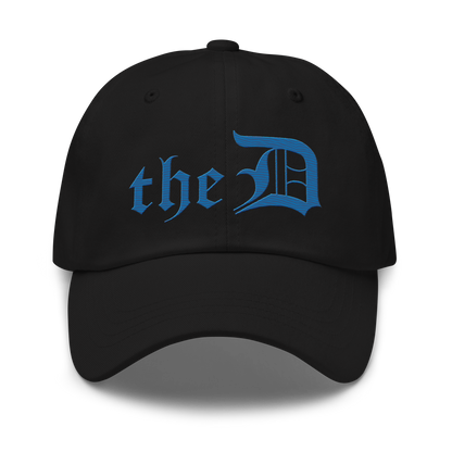 Detroit 'The D' Dad Hat | Azure