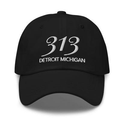 '313 Detroit Michigan' Dad Hat