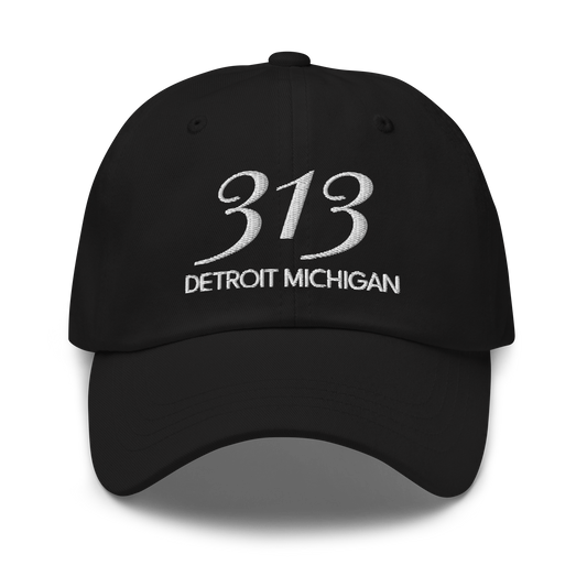 '313 Detroit Michigan' Dad Hat