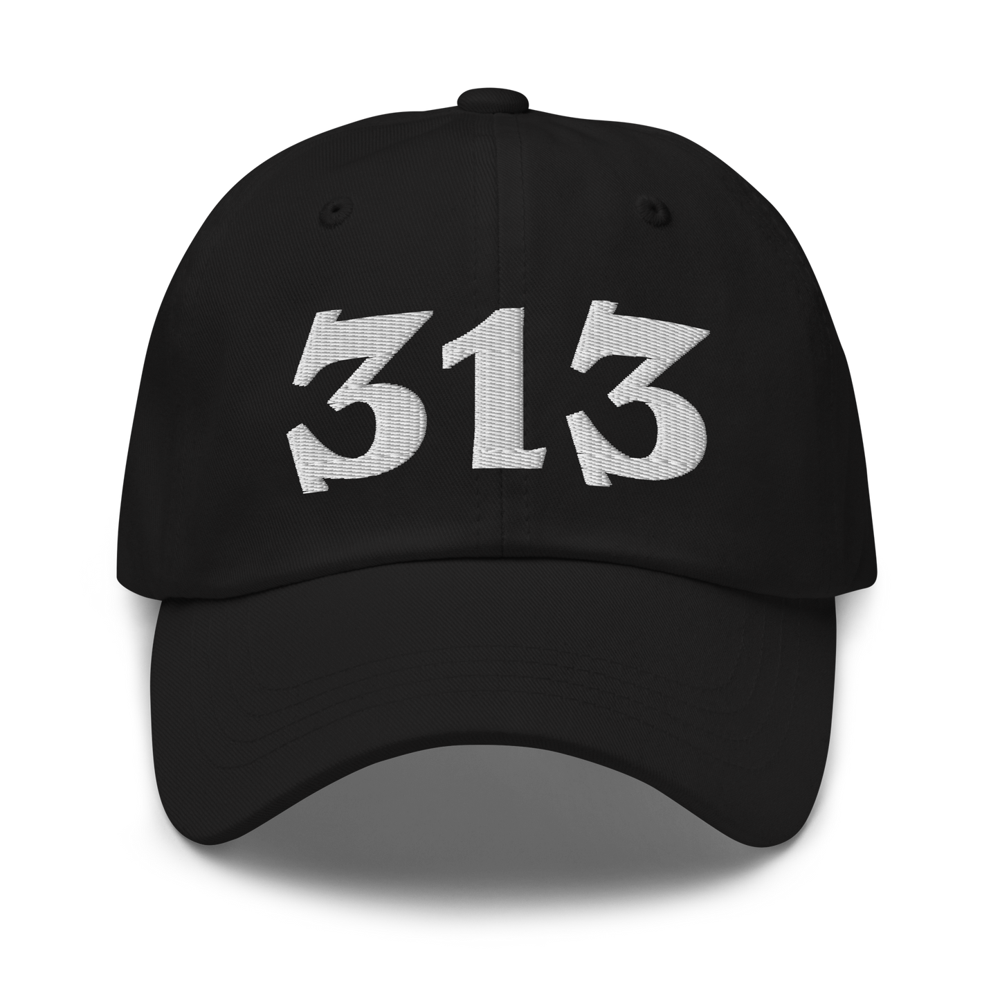 Detroit '313' Dad Hat (Angry Font)