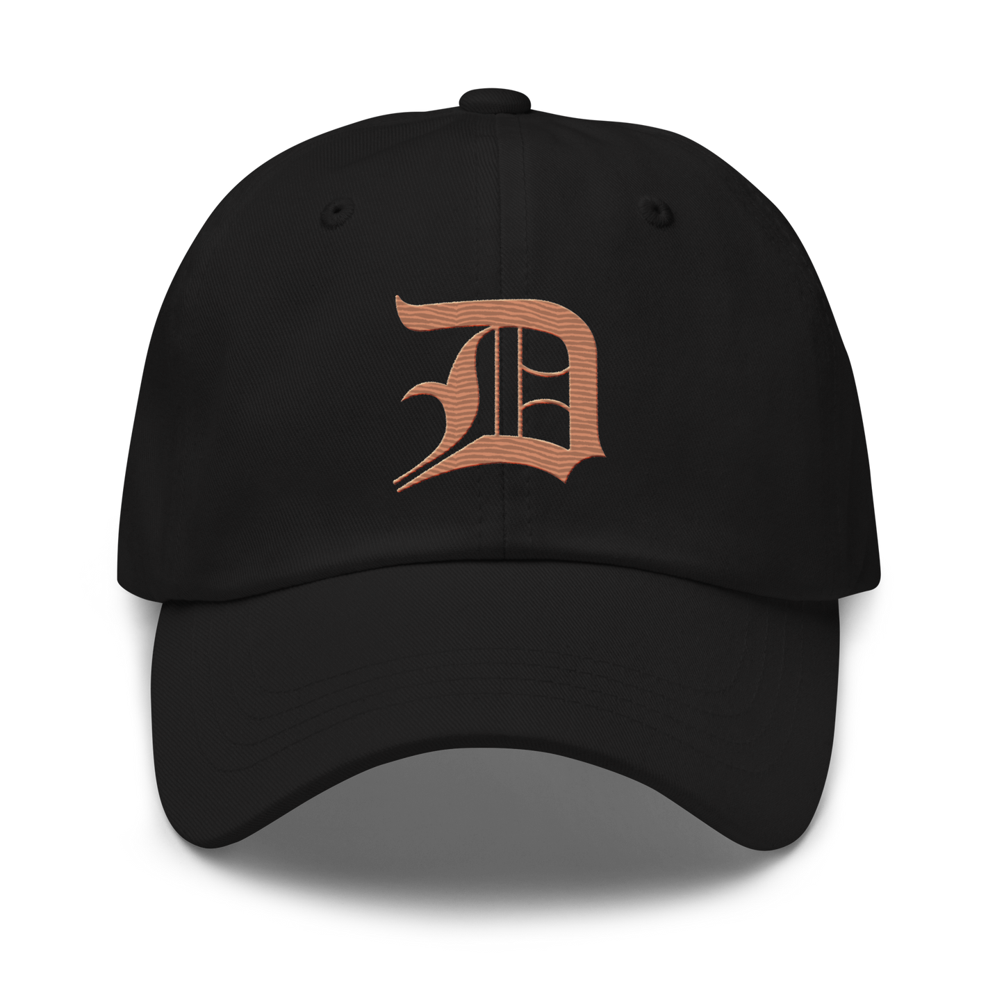 Detroit 'Old English D' Dad Hat (Copper Color)