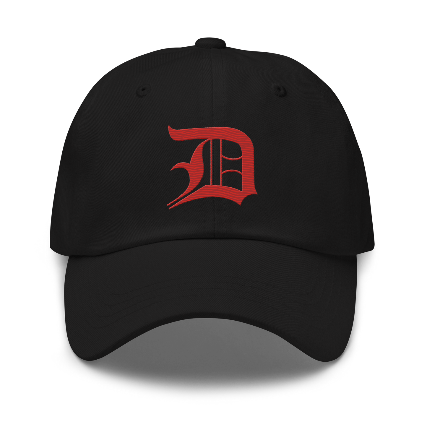 Detroit 'Old English D' Dad Hat (Aliform Red)