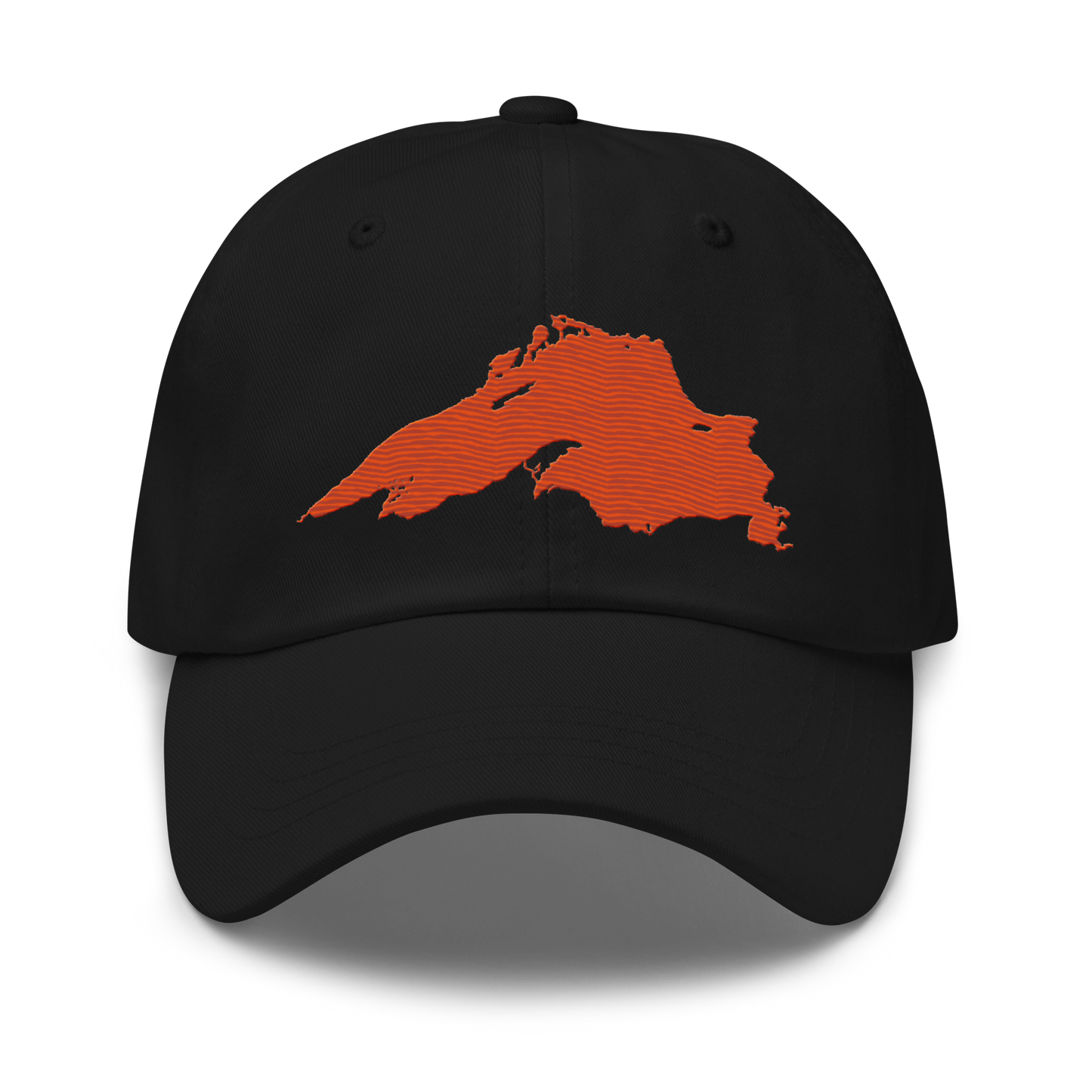 Lake Superior Dad Hat | Maple Leaf Orange