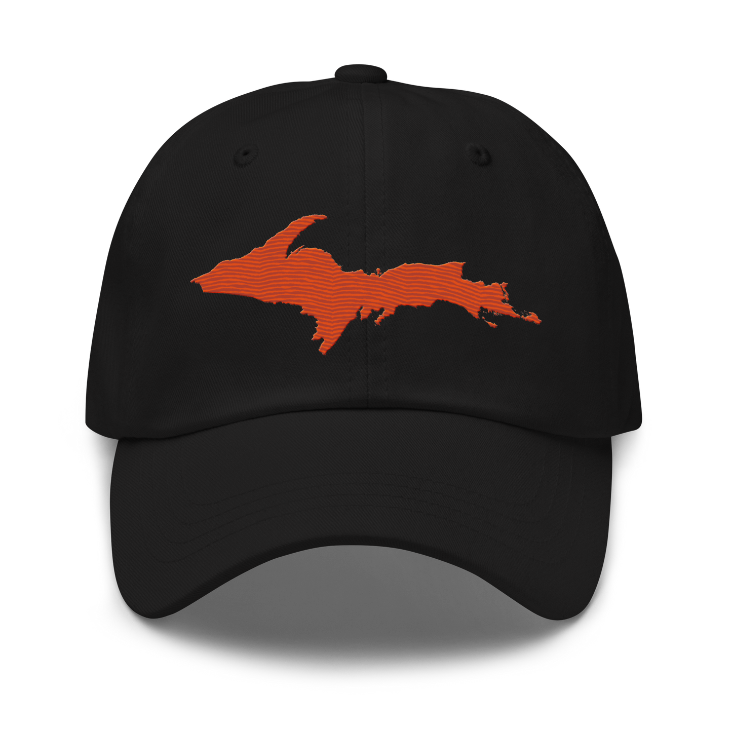 Upper Peninsula Dad Hat | Maple Leaf Orange