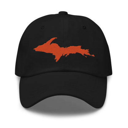 Upper Peninsula Dad Hat | Maple Leaf Orange