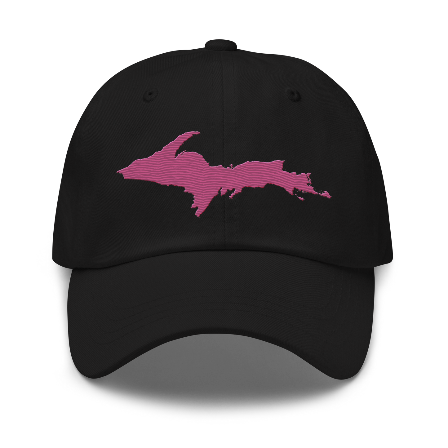 Upper Peninsula Dad Hat | Apple Blossom Pink