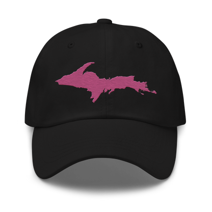 Upper Peninsula Dad Hat | Apple Blossom Pink