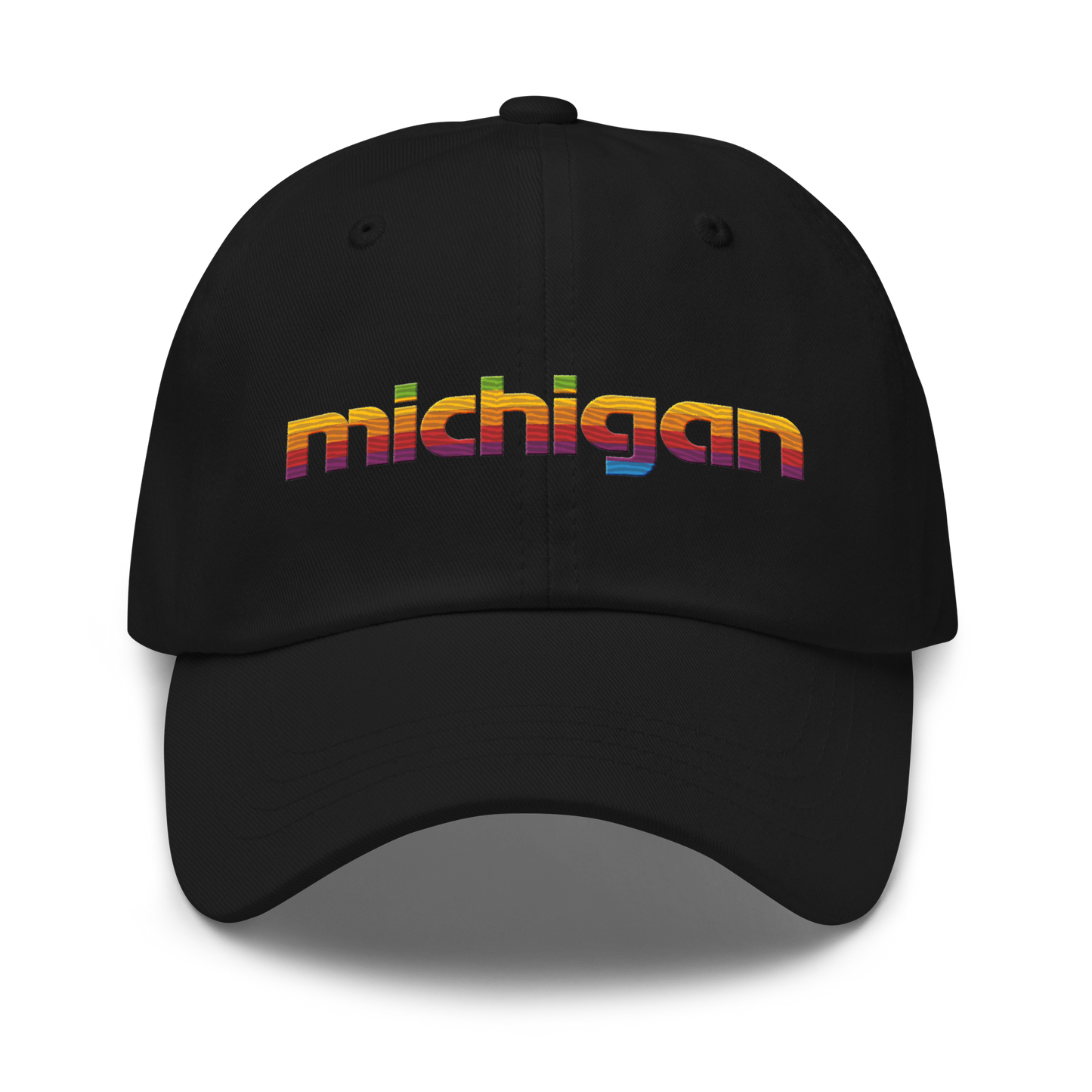 'Michigan' Dad Hat (80s Pomaceous Tech Parody)