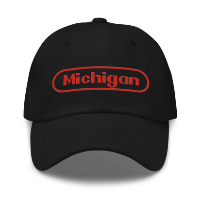 'Michigan' Dad Hat (Video Game Parody)