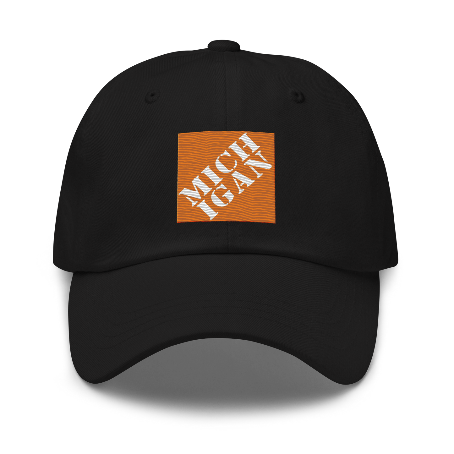 'Michigan' Dad Hat (Construction Retail Parody)