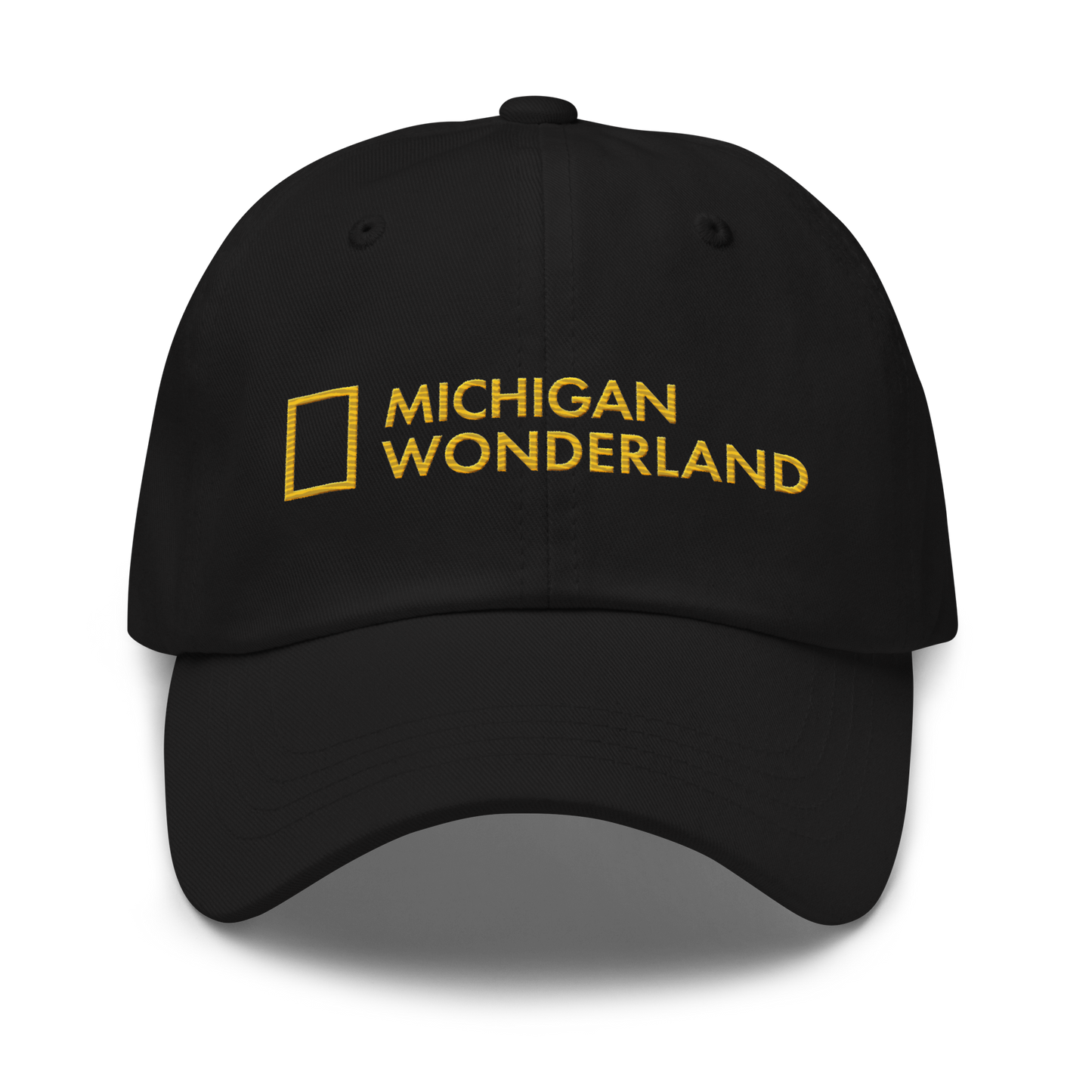 'Michigan Wonderland' Dad Hat (Geography Magazine Parody)