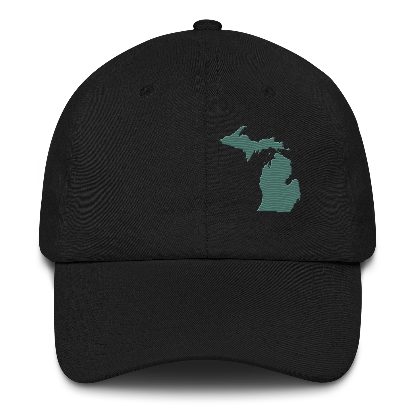 Michigan Dad Hat | Copper Green Outline