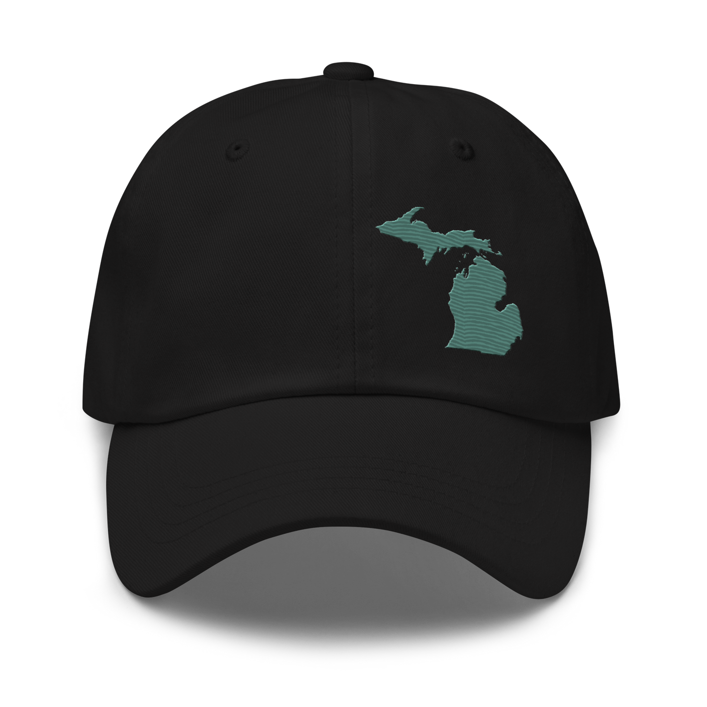 Michigan Dad Hat | Copper Green Outline