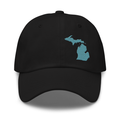 Michigan Dad Hat | Huron Blue Outline