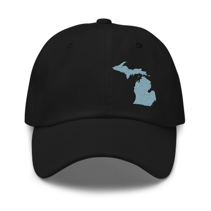 Michigan Dad Hat | Opal Blue Outline