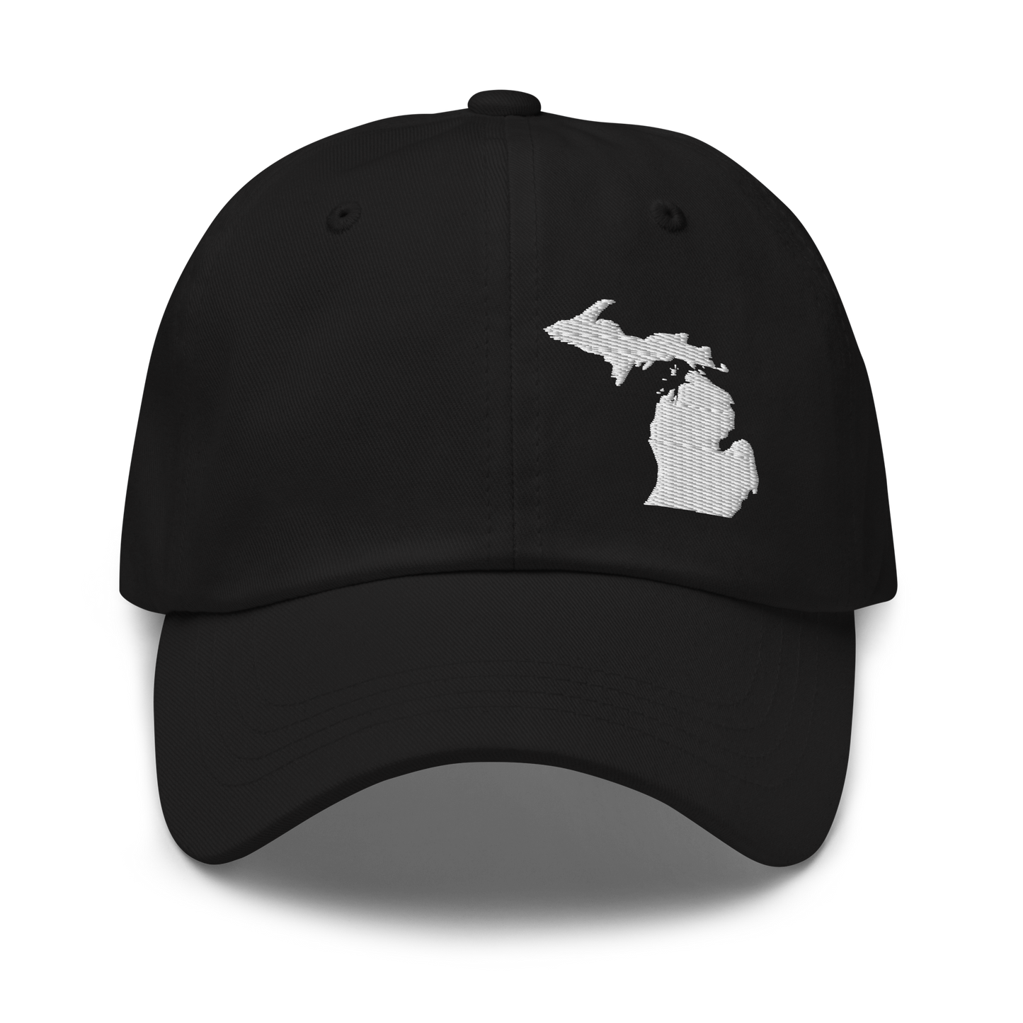 Michigan Dad Hat | White Outline