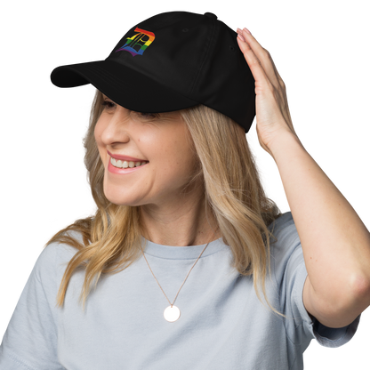 Detroit 'Old English D' Dad Hat (Rainbow Pride Edition)