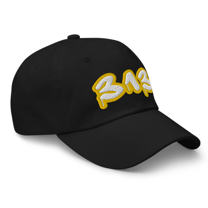 Detroit '313' Dad Hat (Tag Font w/ Gold Stroke)