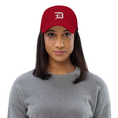 Detroit 'Old English D' Dad Hat