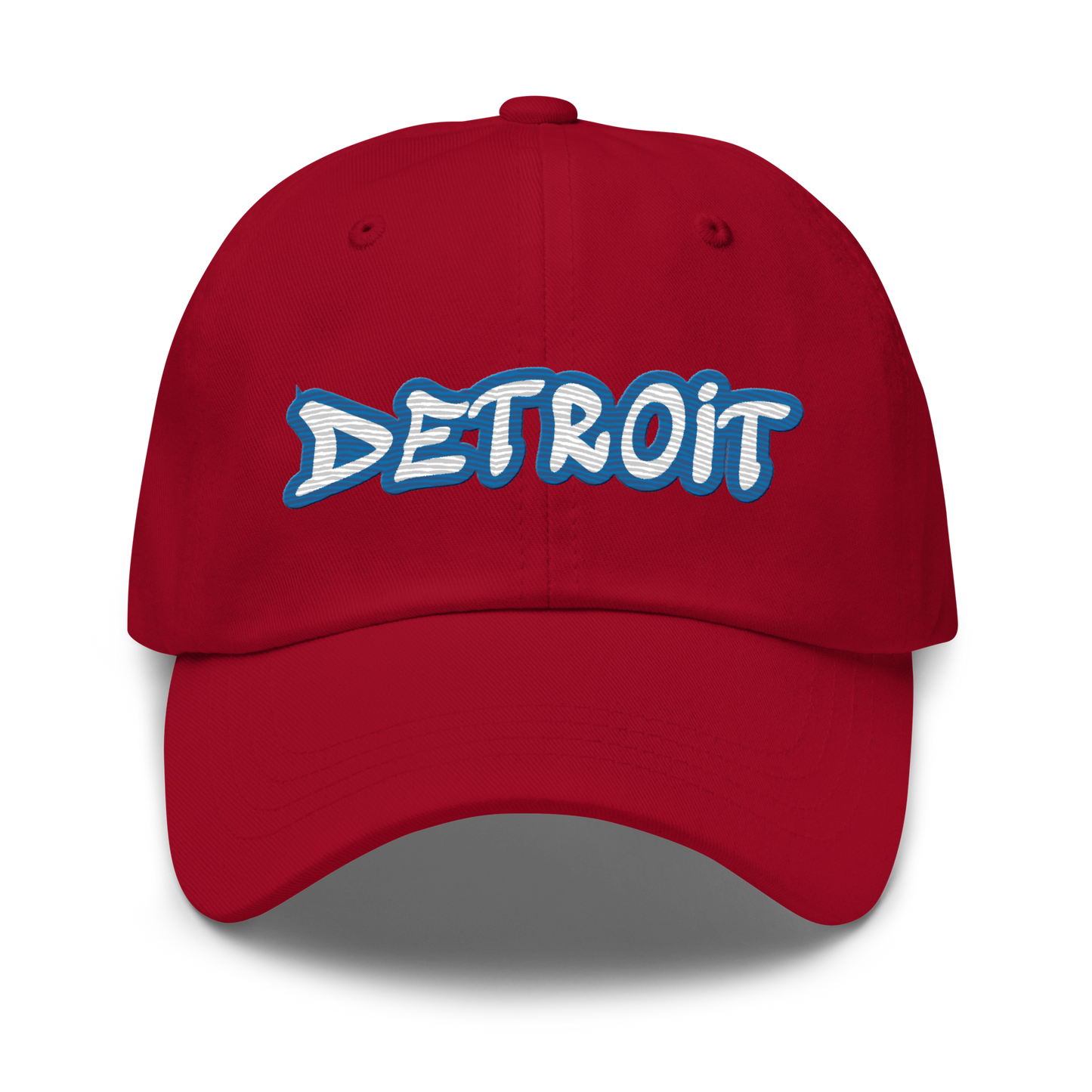 'Detroit' Dad Hat (Azure Tag Font)