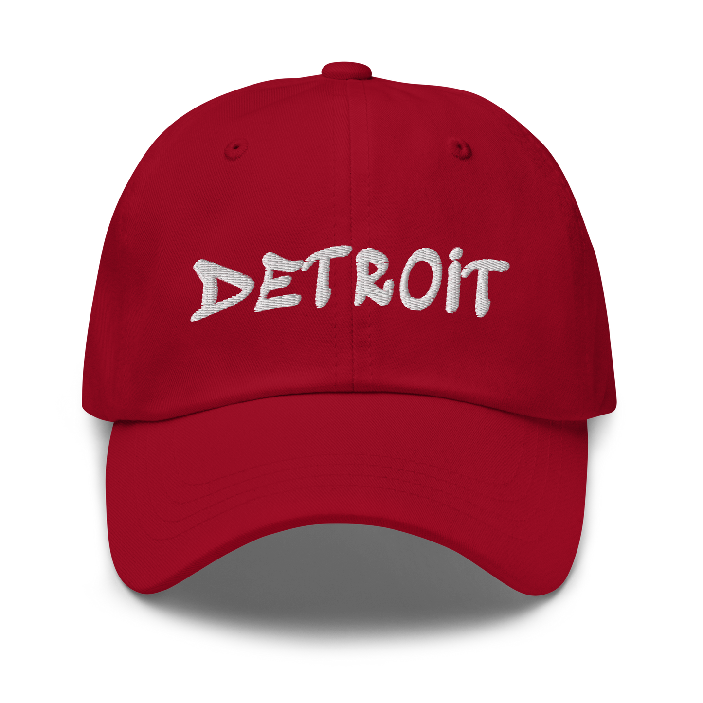 'Detroit' Dad Hat (Tag Font)