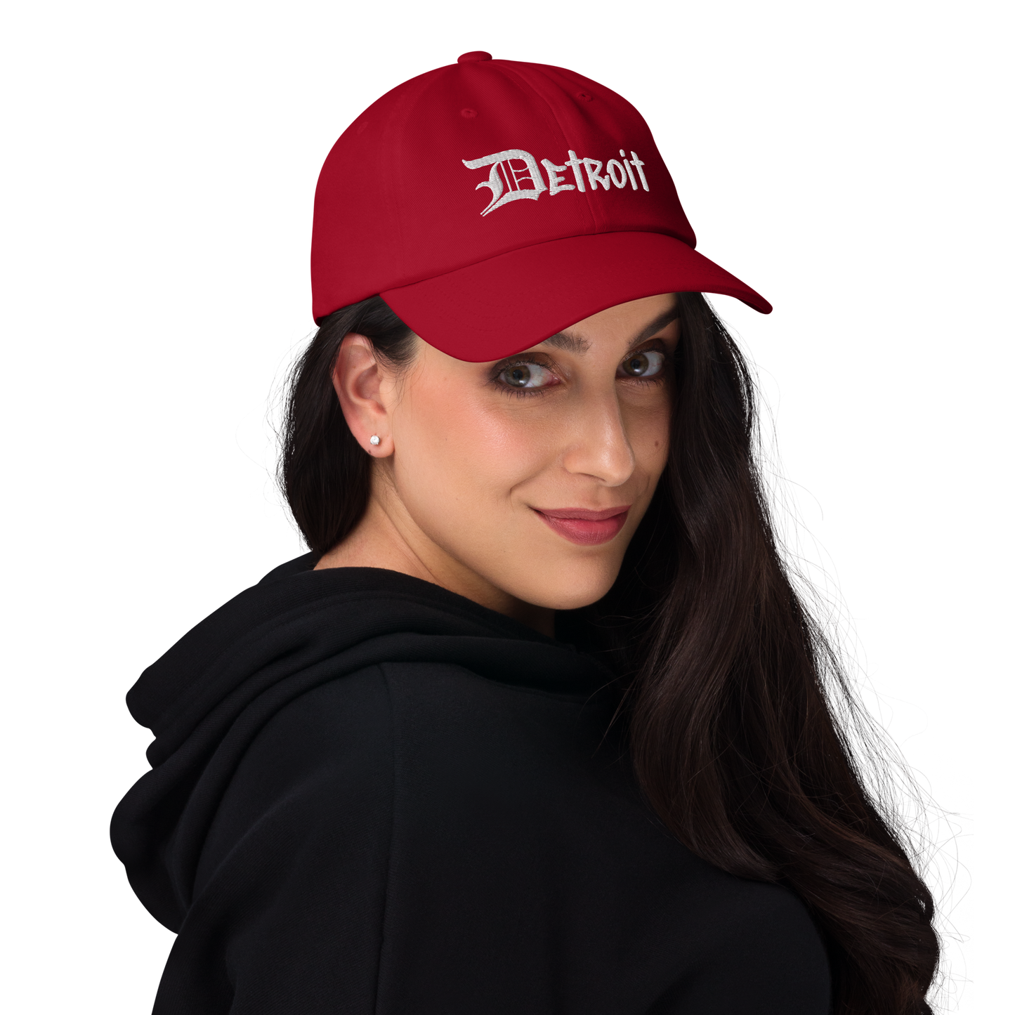 'Detroit' Dad Hat (OED Tag Font)