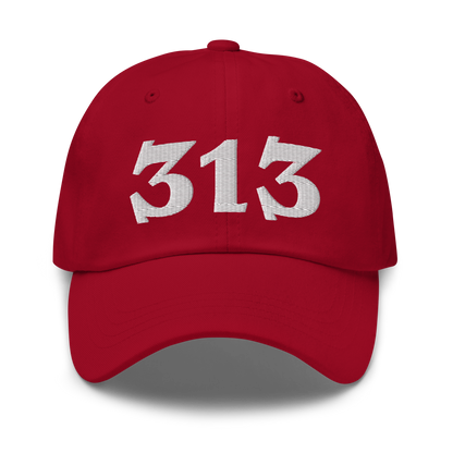 Detroit '313' Dad Hat (Angry Font)