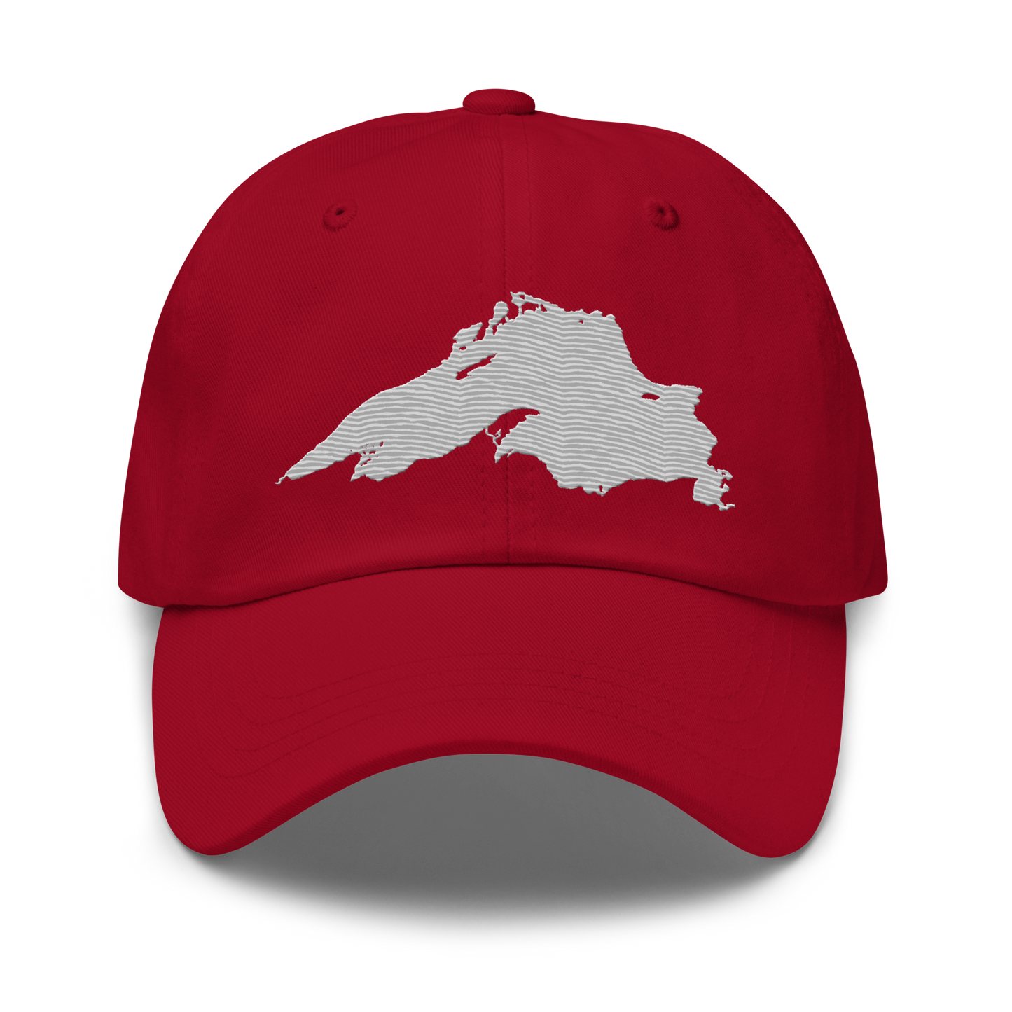 Lake Superior Dad Hat | Platinum