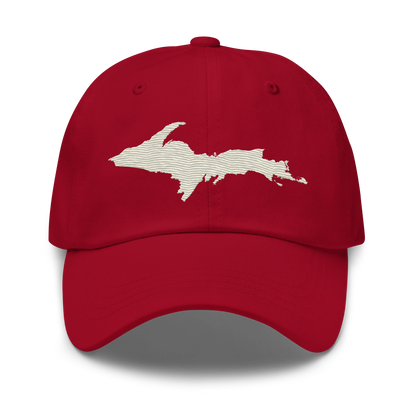 Upper Peninsula Dad Hat | Ivory White