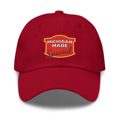 'Michigan Made' Dad Hat (Potato Chip Parody)