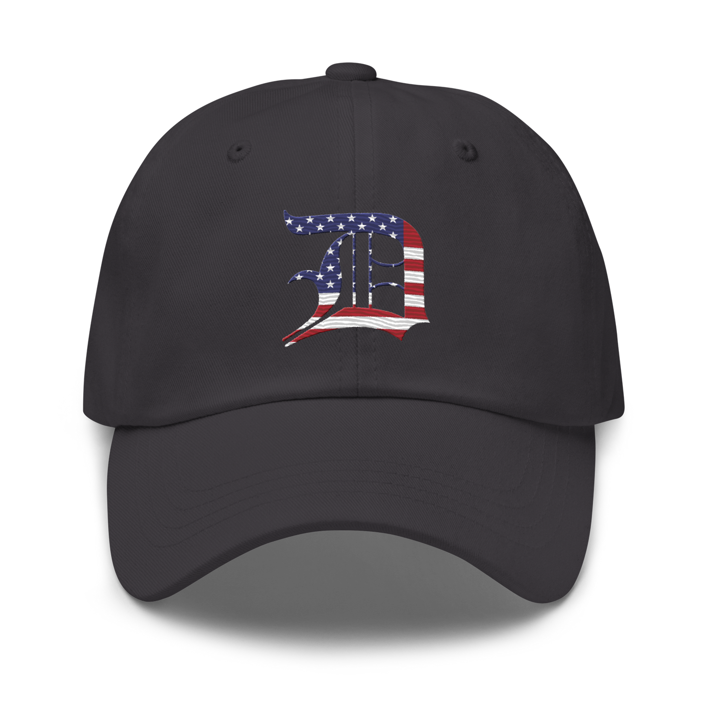 Detroit 'Old English D' Dad Hat (Patriotic Edition)