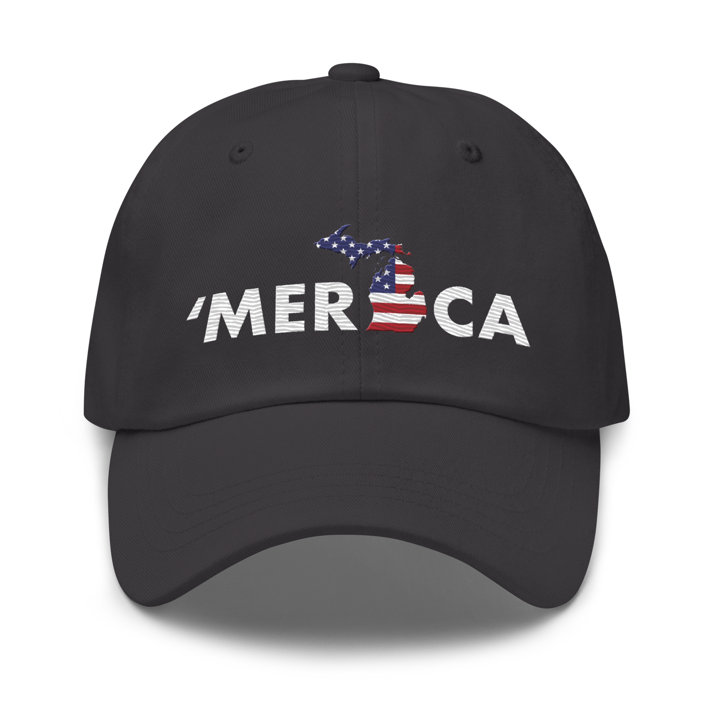 Michigan 'Merica' Dad Hat (Patriotic Edition)