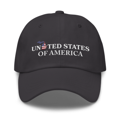 Michigan 'United States of America' Dad Hat